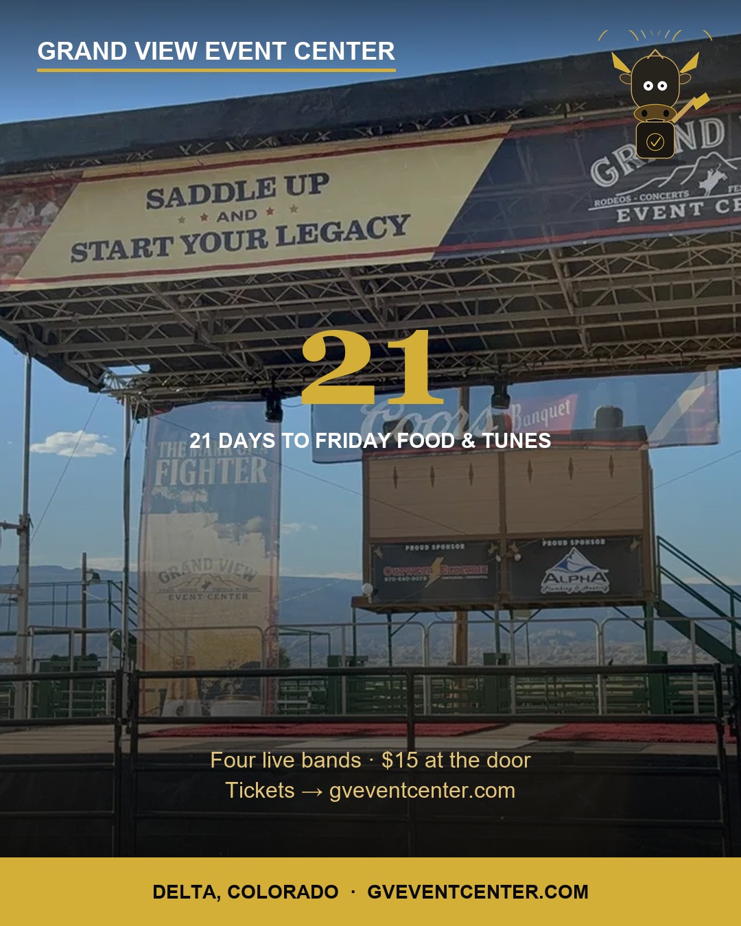 21 days countdown card